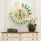 TimePlume - Peacock Wall Clock
