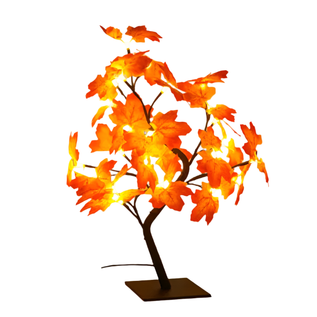 RoseGlow - 24 LED Red Rose Tree Lamp