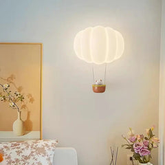 Aerolight - Hot Air Balloon Bear Wall Lamp for Children's Rooms