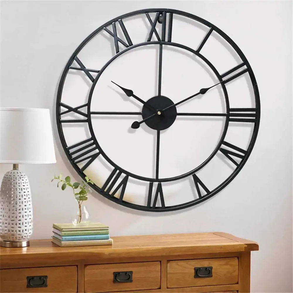 ChronoCraft - Large 3D Roman Numerals Wall Clock