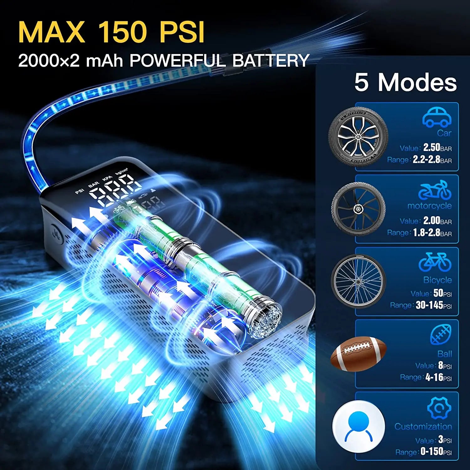 AirMate - Wireless Tire Air Injector