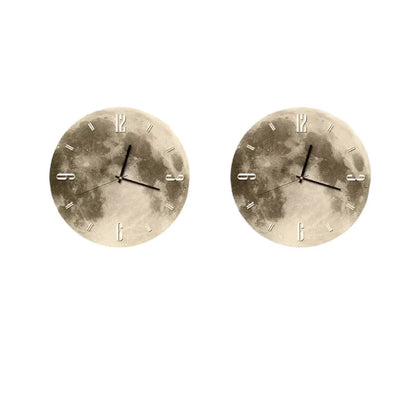 ArtTime - Elegant Wall Clock with Creative Artwork and LED Lighting
