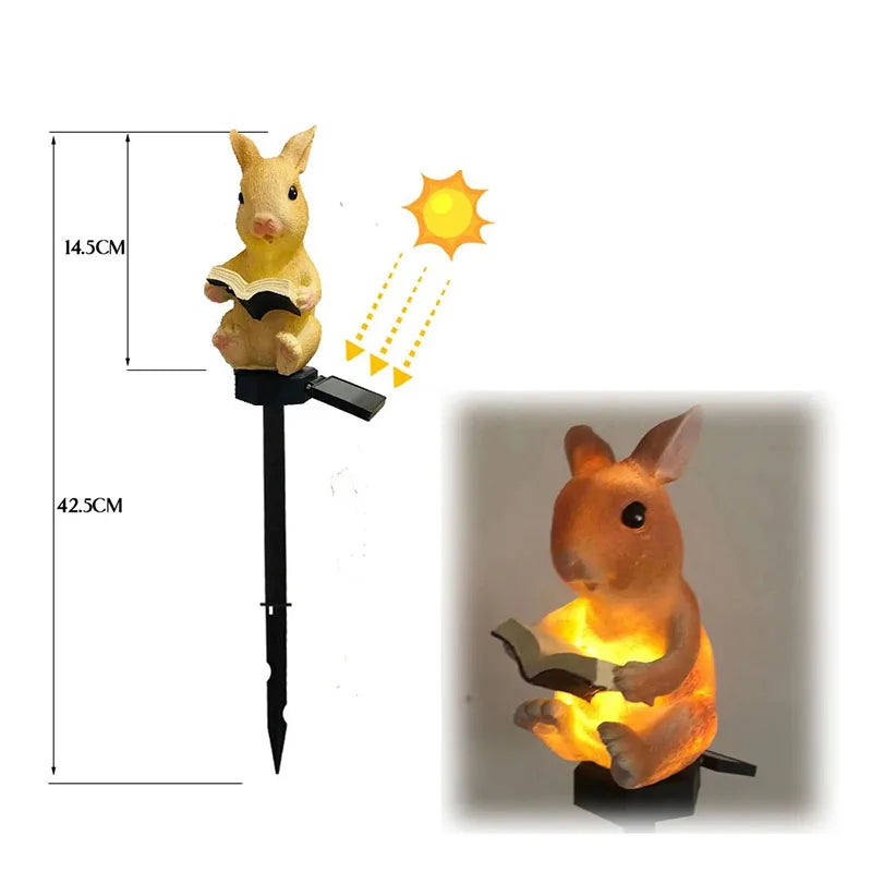 GlowPetals - Solar LED Animal Garden Light