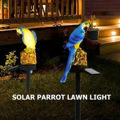 Solar Glow Parrot - LED Garden Light for Outdoor Decor