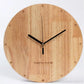 CalmCraft - Wooden Silent Wall Clock