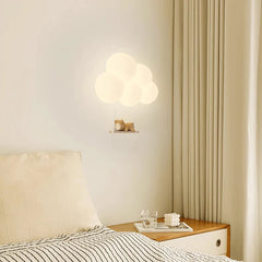 Minimalist Children's Room LED Wall Lamps – Monkey, Rabbit, Cloud Designs