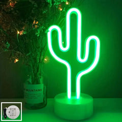 LumaCactus – LED Neon Cactus Lamp