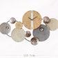 Nordica - Metal Wall Clock with Silent Second Hand