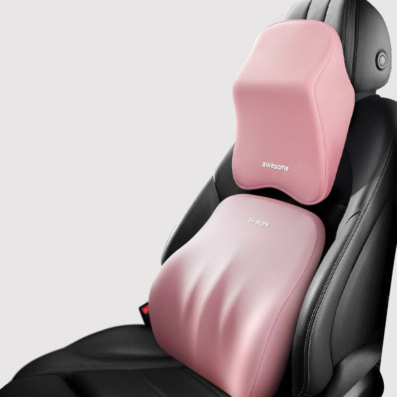 DriveEase – Ergonomic Car Seat Support with Memory Foam