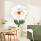 SunBloom – Nordic Sunflower Wall Clock for Living Spaces