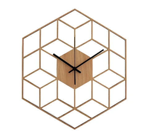 BambooTime - Silent Quartz Bamboo Wall Clock