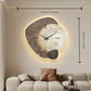 Hanging Wall Decoration - Cream Wind Silent Wall Clock