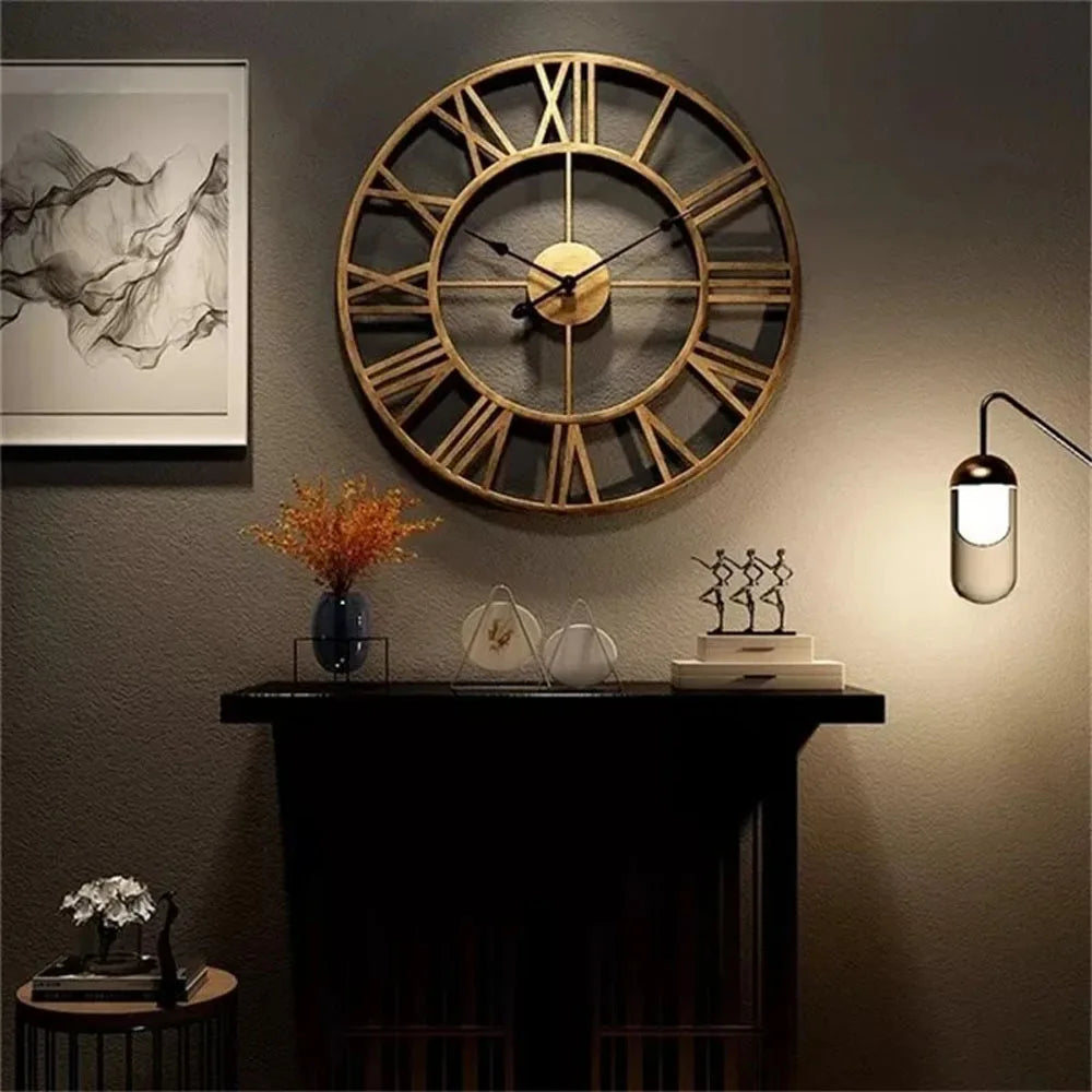 ChronoCraft - Large 3D Roman Numerals Wall Clock