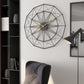 NordicTime - Large Silent 50cm Metal Wall Clock