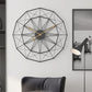 NordicTime - Large Silent 50cm Metal Wall Clock