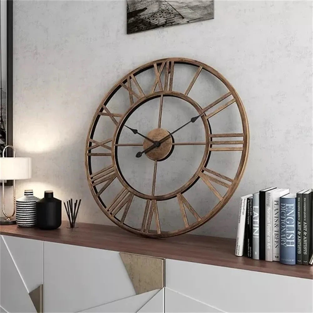 ChronoCraft - Large 3D Roman Numerals Wall Clock