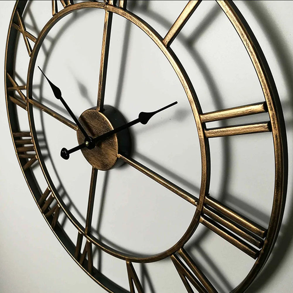 ChronoCraft - Large 3D Roman Numerals Wall Clock