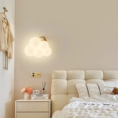 Minimalist Children's Room LED Wall Lamps – Monkey, Rabbit, Cloud Designs