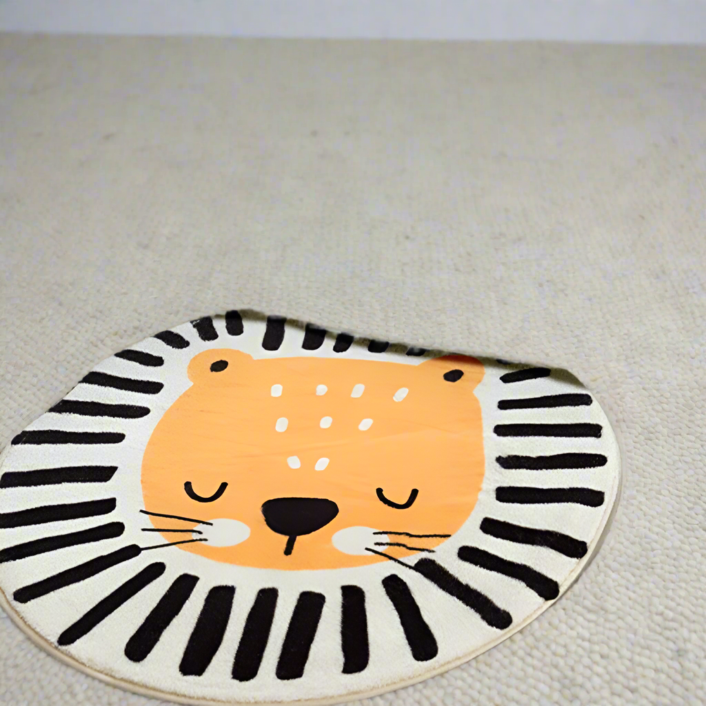 CozyFuzz - Cartoon Fluffy Round Rug