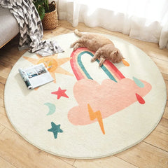 Nordic Style Carpets – Plush & Stylish Round Rugs