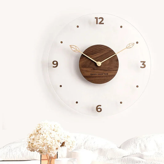 Nordic Time - Wooden Wall Clock