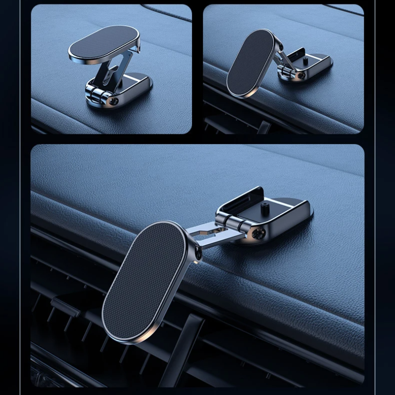 MagGrip – Foldable Magnetic Car Phone Holder