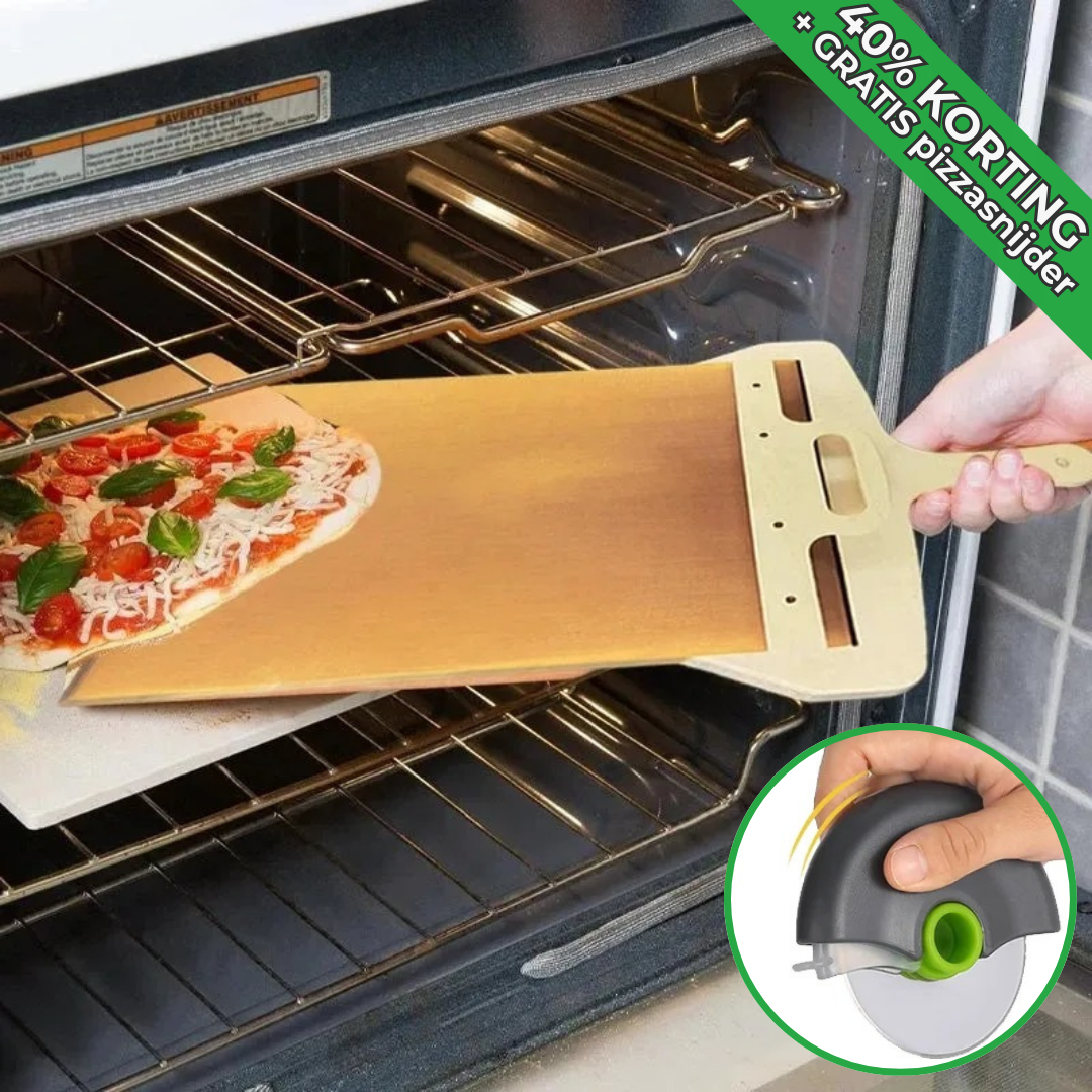 VeroSlide – Wooden Pizza Paddle for Easy Oven Transfer