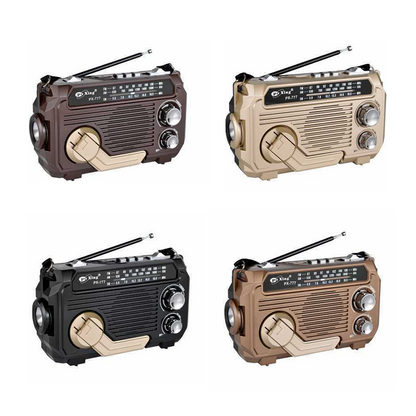 SunWave – Solar-Powered Emergency Radio with USB Charging