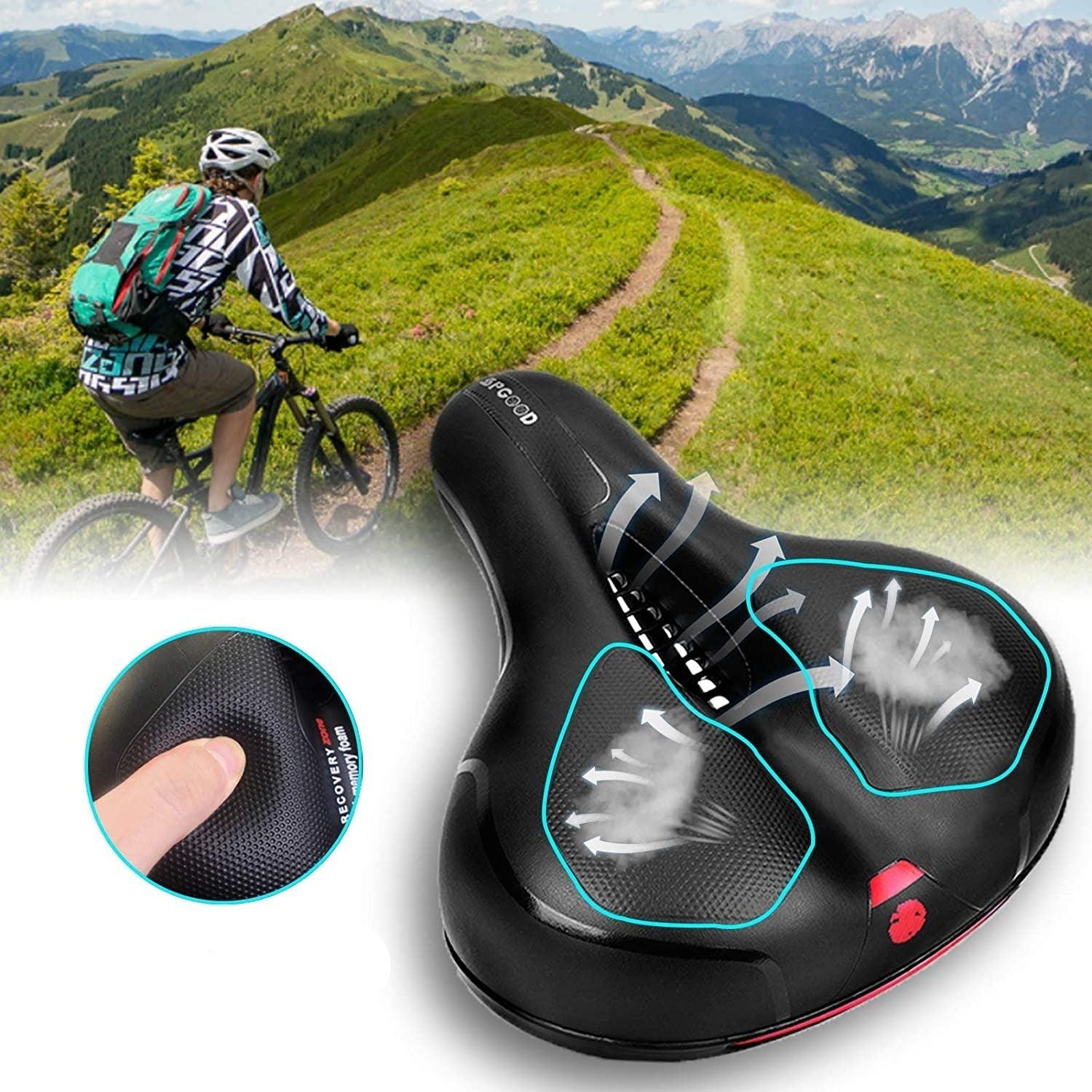 EaseSaddle – Ergonomic Bike Saddle with Shock Absorption