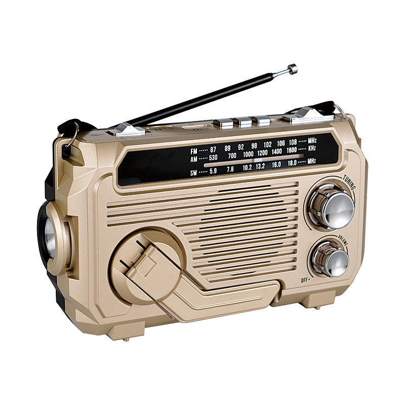 SunWave – Solar-Powered Emergency Radio with USB Charging