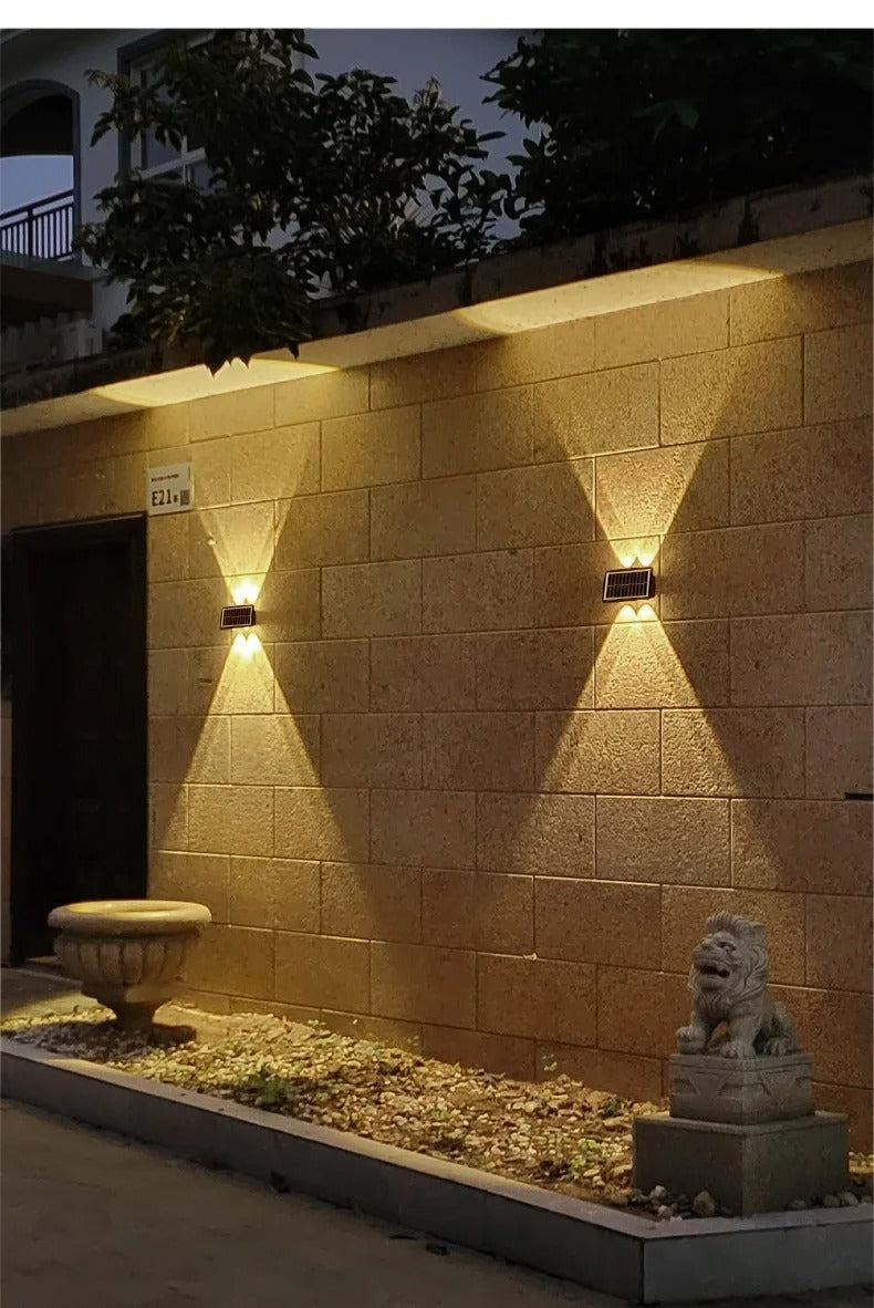 Solara - Solar Outdoor Wall Lamp