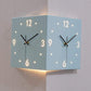 ChronoFlip – Double-Sided Rotating Wall Clock