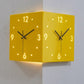 ChronoFlip – Double-Sided Rotating Wall Clock