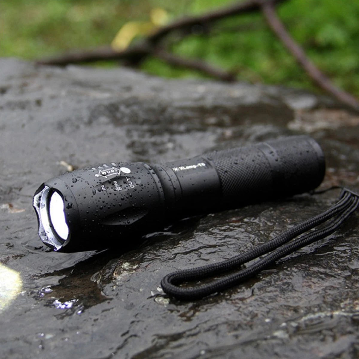 LumiCore – High-Powered Flashlight with Rechargeable Power Bank