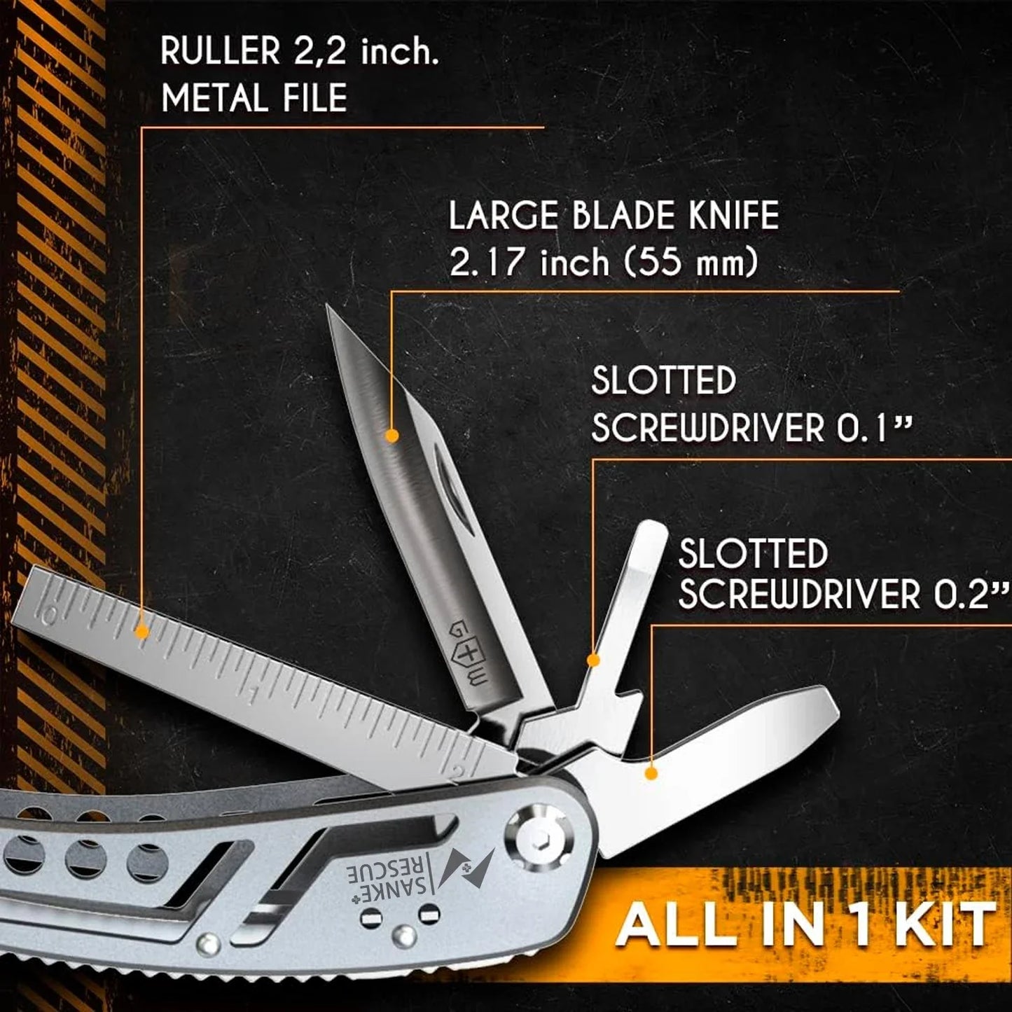 RescuePro – 24-in-1 Emergency Multi-Tool Set