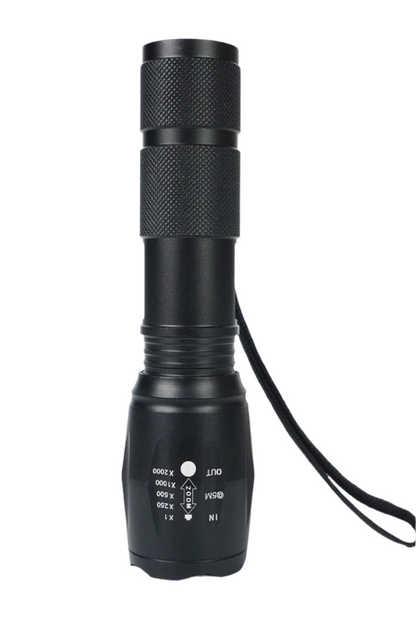 LumiCore – High-Powered Flashlight with Rechargeable Power Bank