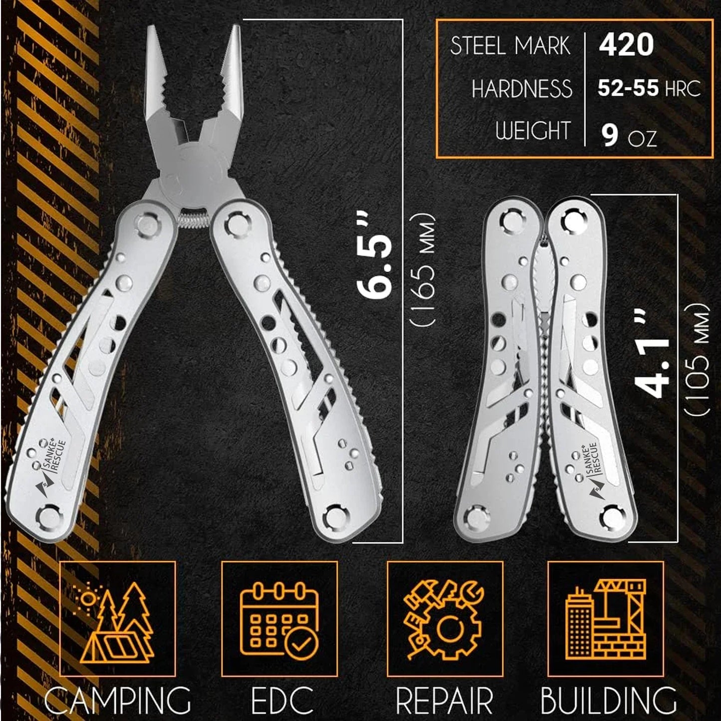 RescuePro – 24-in-1 Emergency Multi-Tool Set