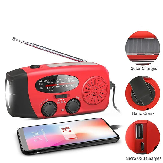 SolarGuard – Survival Solar Power Radio & Charger