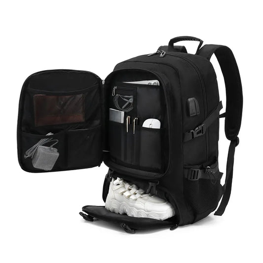 FlexPack – Expandable Backpack with Large Capacity