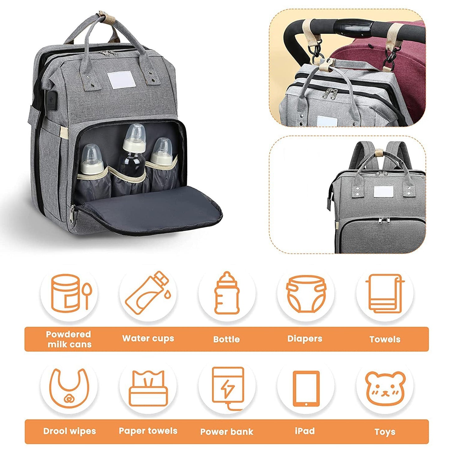 CarryNest – All-in-One Smart Nappy Bag