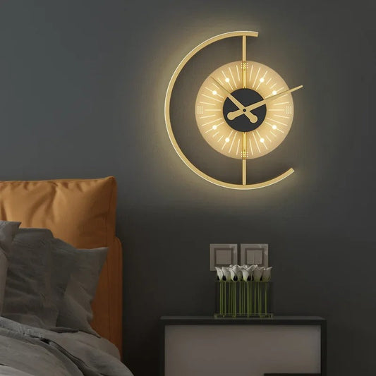 LumiChron – Illuminated Wall Clock with Modern Elegance