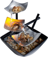 AquaHaven - Modern Zen Tabletop Water Fountain