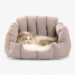 DOUILLET | Arc-Shaped Cat Bed – Ultimate Comfort for Your Feline Friends