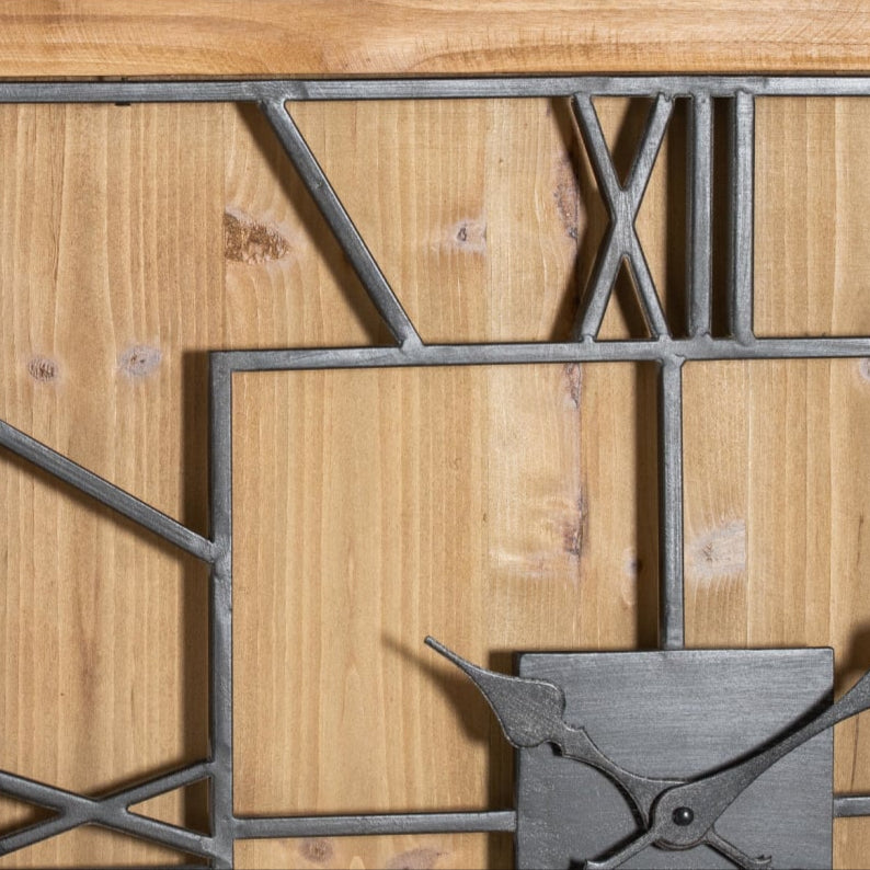 TimberMark - Square Wooden Wall Clock